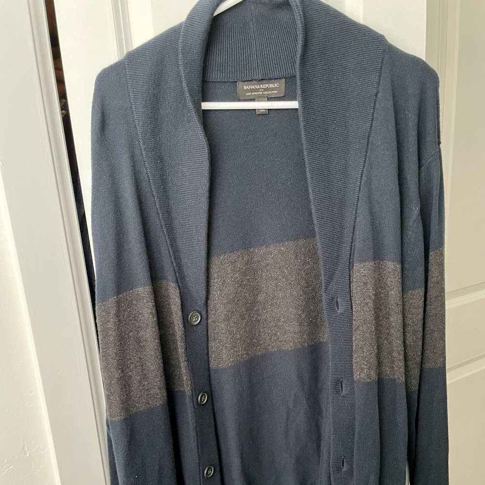 Banana republic men cardigan